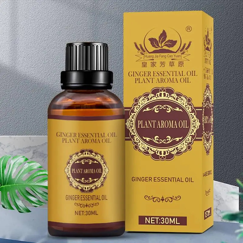 30ml Ginger Essential Massage Oil | Aromatherapy & Body Care Aromatherapy Massage Oil Oasis Select