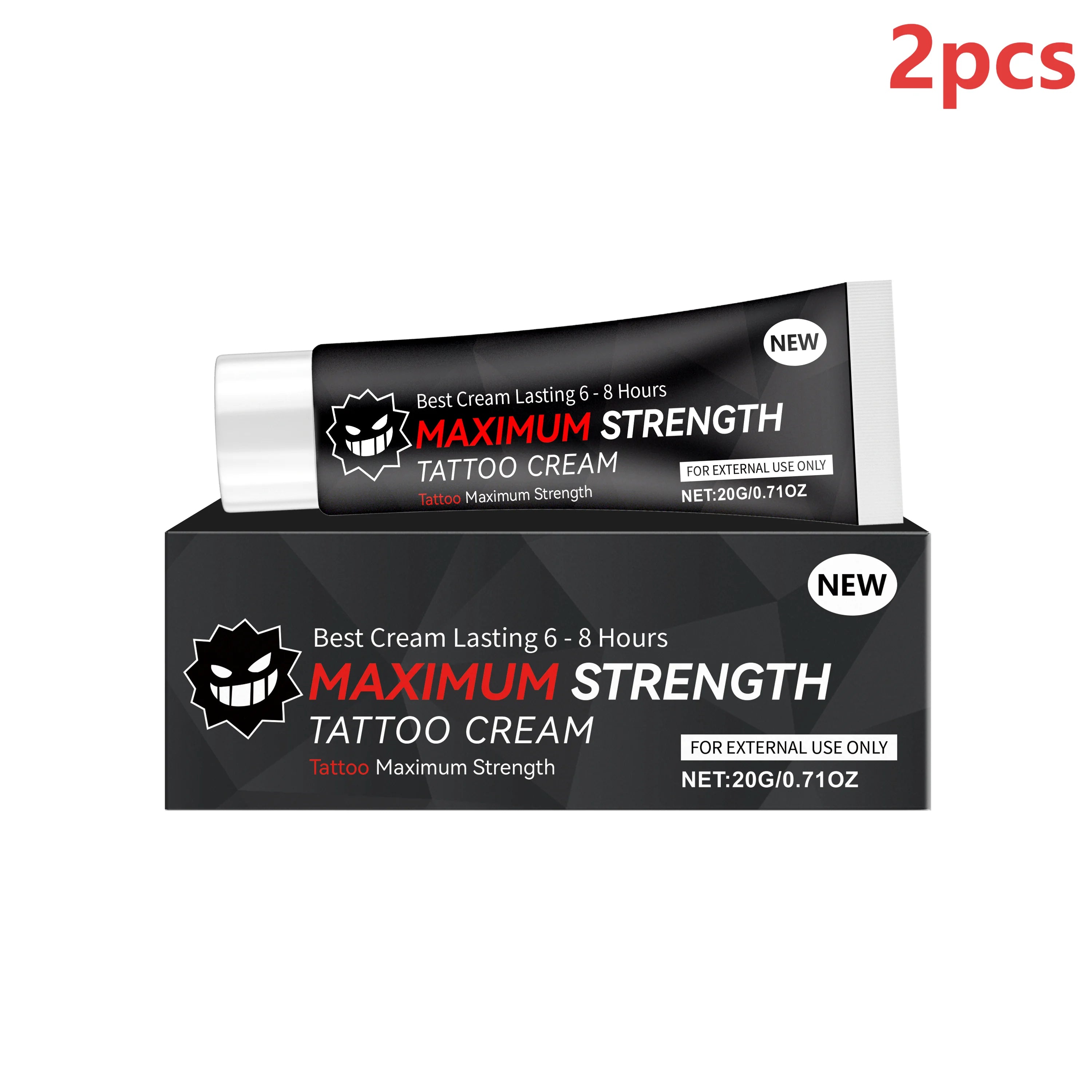 Tattoo Aftercare Cream – Aloe Vera & Vitamin E Color Lock 20g Tattoo Aftercare Cream Oasis Select 2pcs