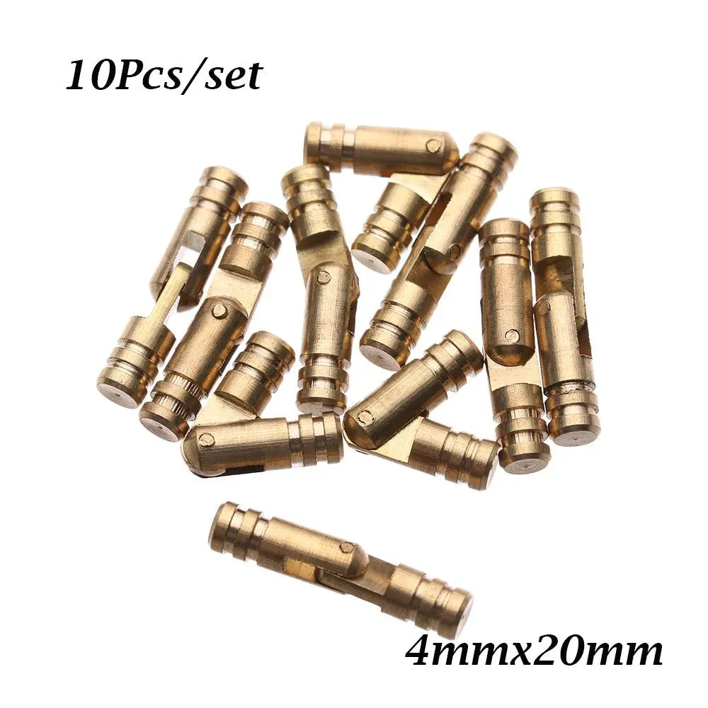 Folded Connector Soft Close Concealed Pure Copper Jewelry Box Supplies Barrel Hinge Furniture Hardware Wine Wooden Case Hinges Oasis Select 4mmx20mm