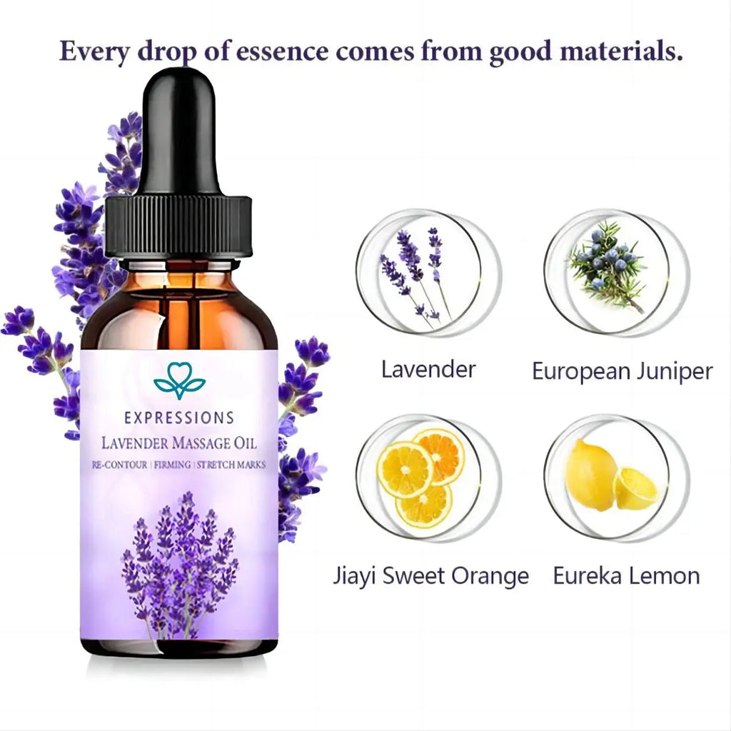 Lavender Body Massage Oil – Firming, Toning & Slimming