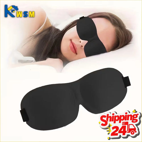 3D Contour Sleep Mask for Men Women No Pressure Memory Foam Breathable Travel Blindfold with Adjustable Strap Block Out Light Oasis Select