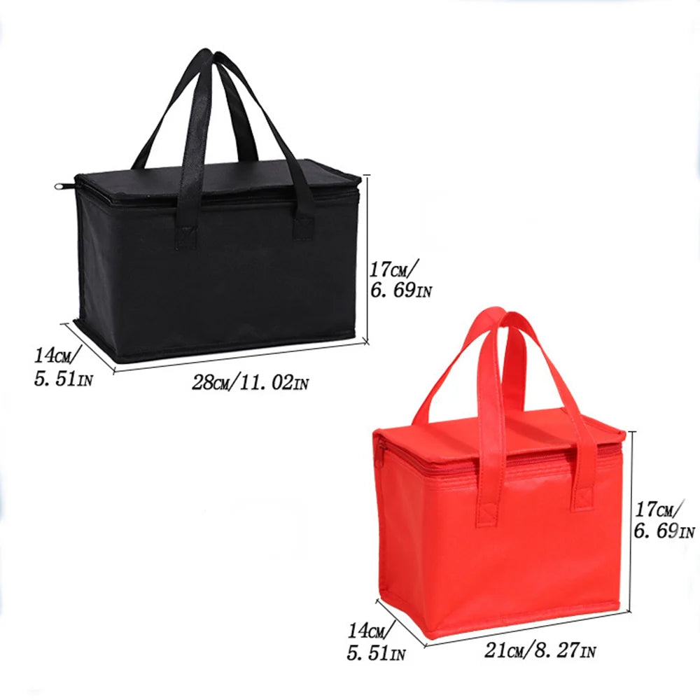 Portable Lunch Cooler Bag Folding Insulation Picnic Ice Pack Food Thermal Bag Drink Carrier Insulated Bags Food Delivery Bag Oasis Select