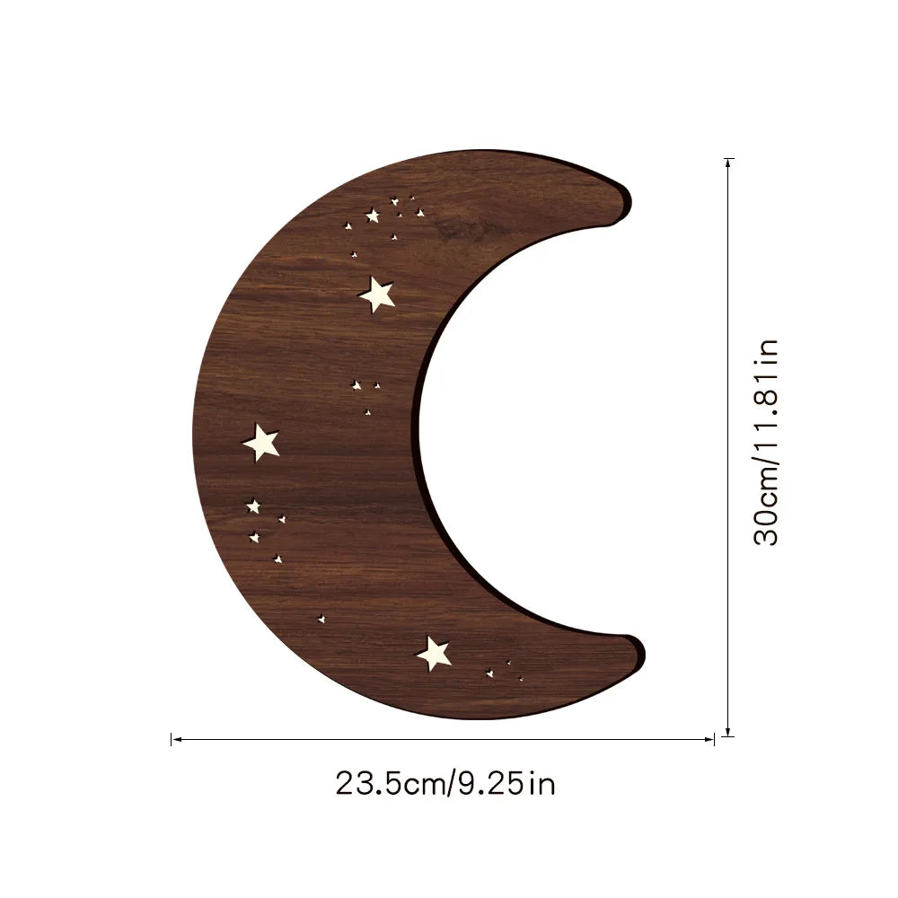 Nordic Wall Decoration Pendant Bohemia UV Printed Wood Led Wall Decoration Oasis Select VIOLET/紫罗兰
