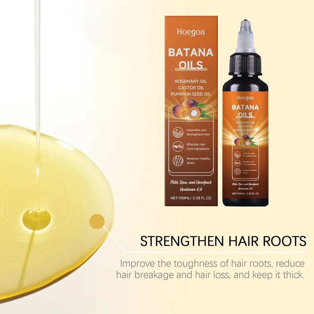 Batana Hair Oil Rosemary Hair Growth Scalp Care Oil Nourishes Hair Conditioning Follicle Strengthens Roots Anti Loss Repair Dry Oasis Select