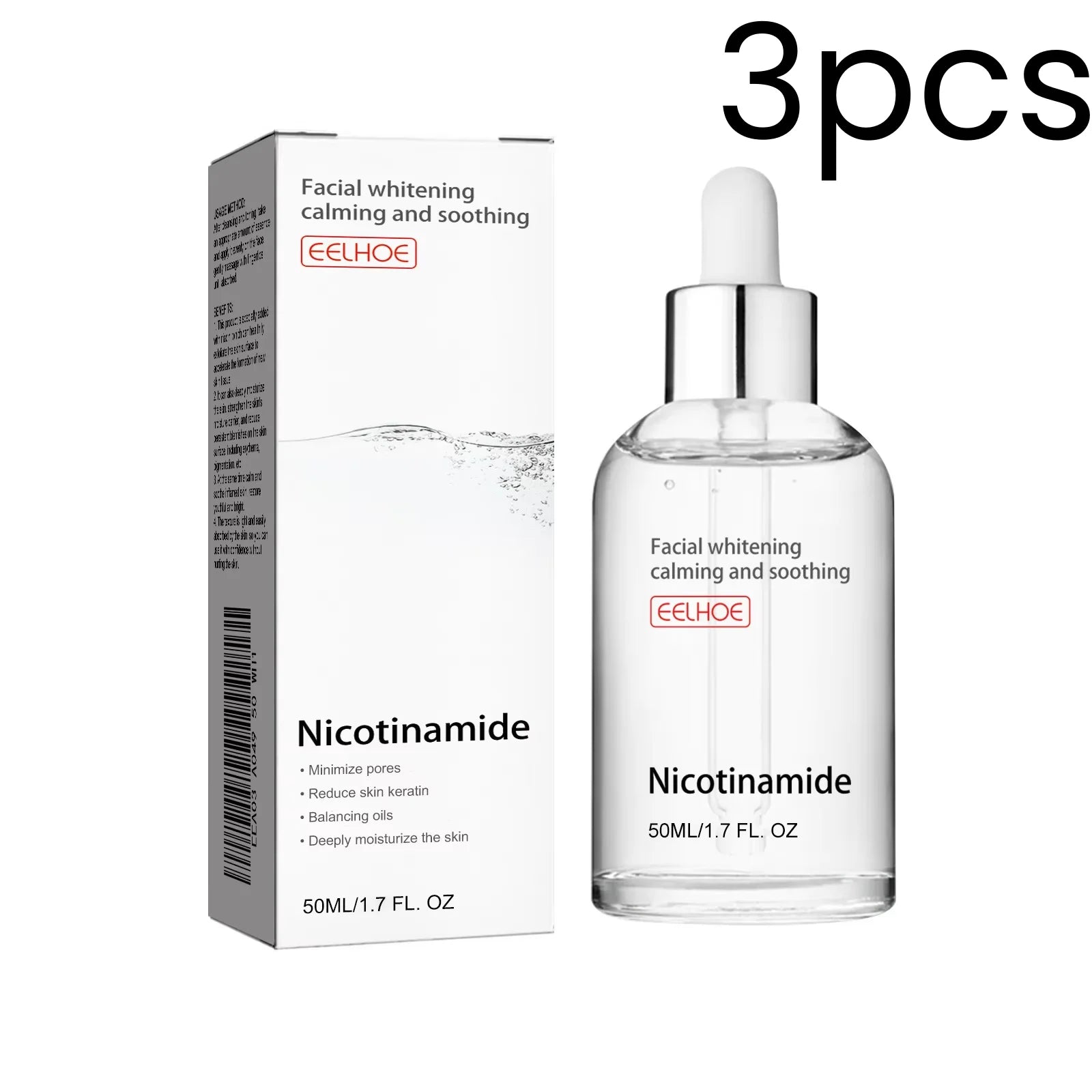 EELHOE Anti-Aging Face Serum – Firming, Pore Minimizing, 50ml Anti-Aging Face Serum Oasis Select 3pcs