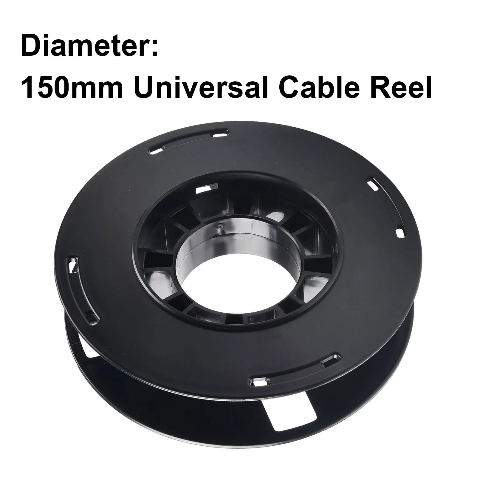 150mm Musical Instruments Cable Wire Wrap Reel Drum For Christmas Lights Rope Leads Cables 3D Printers Filament Cable Reel Oasis Select