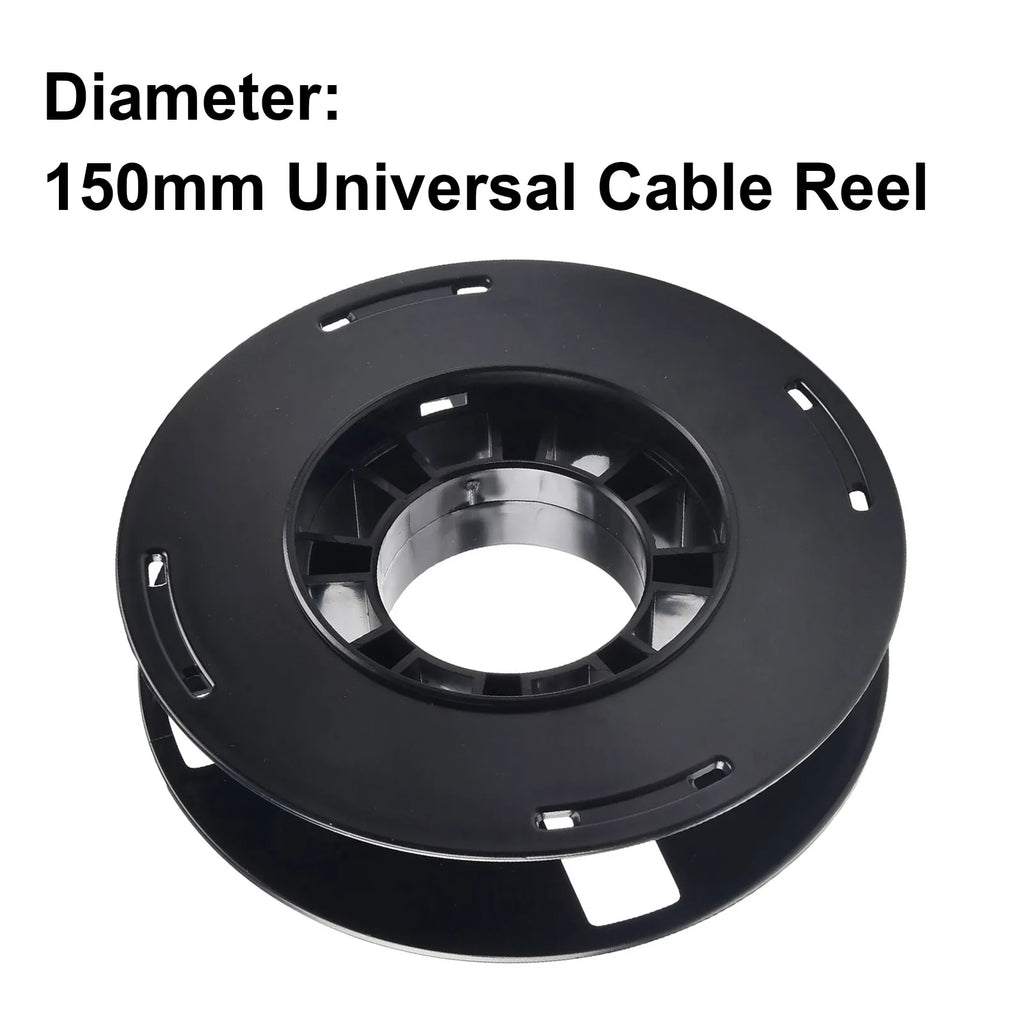 150mm Musical Instruments Cable Wire Wrap Reel Drum For Christmas Lights Rope Leads Cables 3D Printers Filament Cable Reel Oasis Select