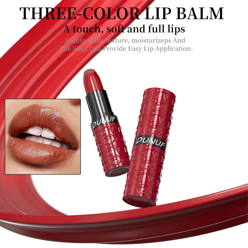 Moisturizing Lip Gloss Non-sticky Lipstick Reduce Lip Lines Brown Red Nude Lipstick Perfect Choice For Winter Oasis Select