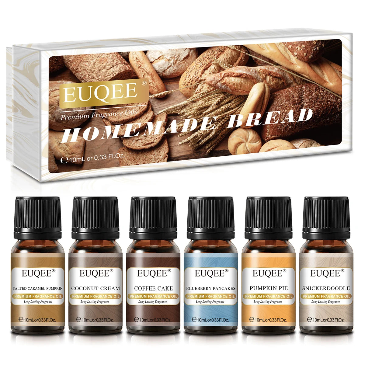 EUQEE 10ml Fragrance Oil – Reed Diffuser, Candle & Aromatherapy