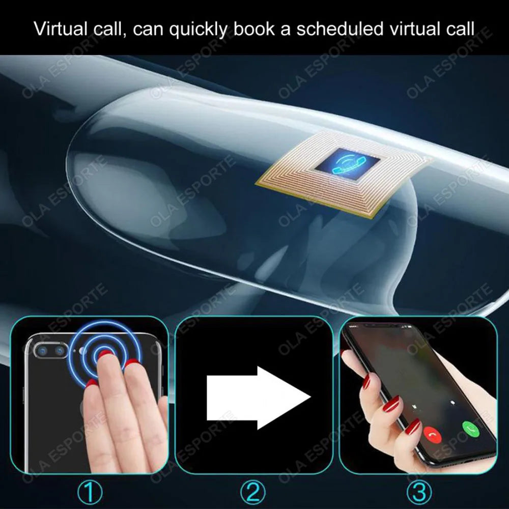 Ola Esporte N3 Smart NFC Nail Chip – No App or Charge Needed