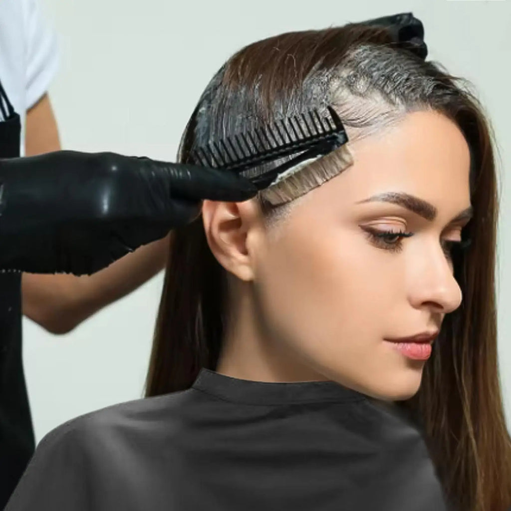 Hair Coloring Cape Waterproof Salon Capes Barber Supplies Adjustable Hair Dying Cape Barber Shop Shampoo Cloth for Women Men Oasis Select