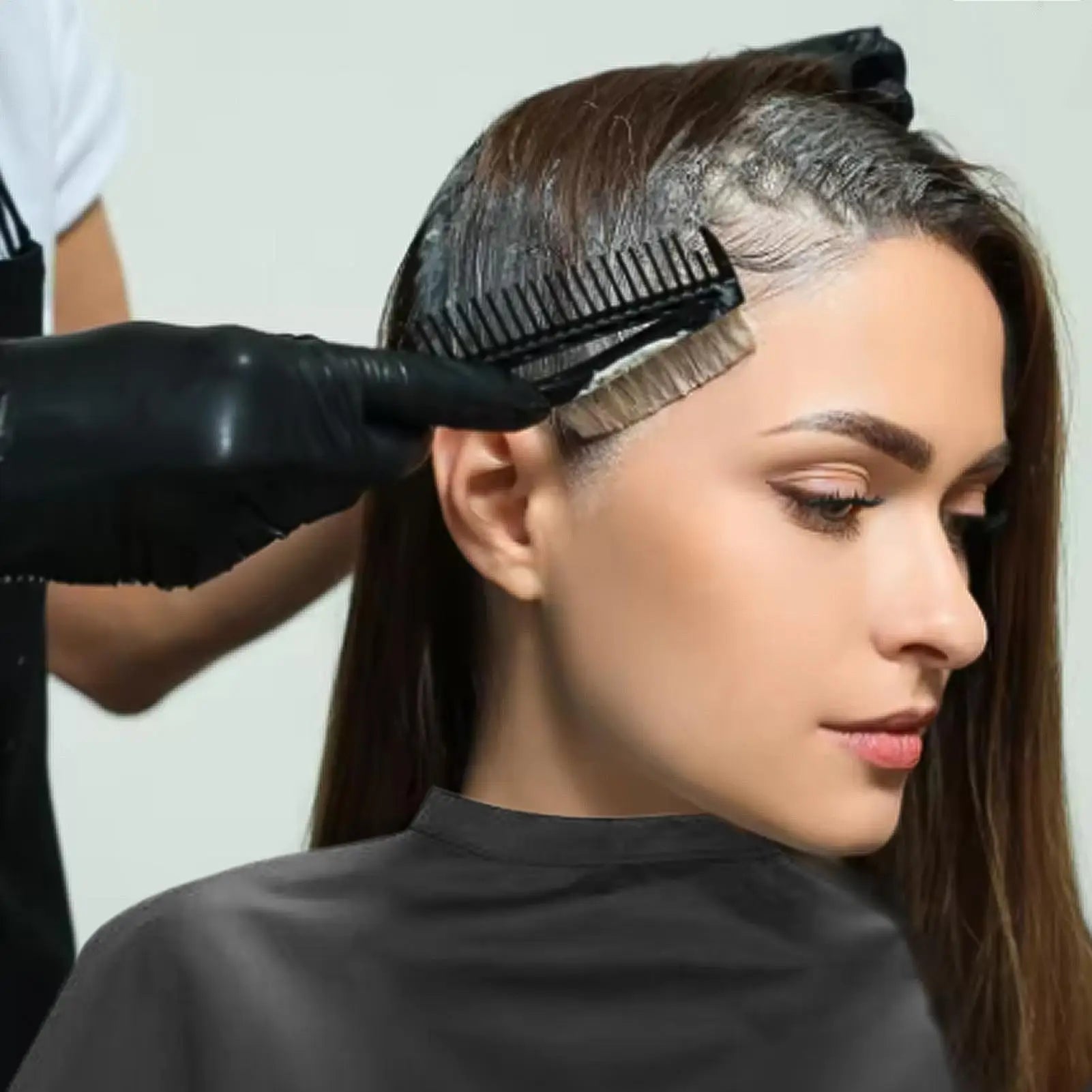 Hair Coloring Cape Waterproof Salon Capes Barber Supplies Adjustable Hair Dying Cape Barber Shop Shampoo Cloth for Women Men Oasis Select
