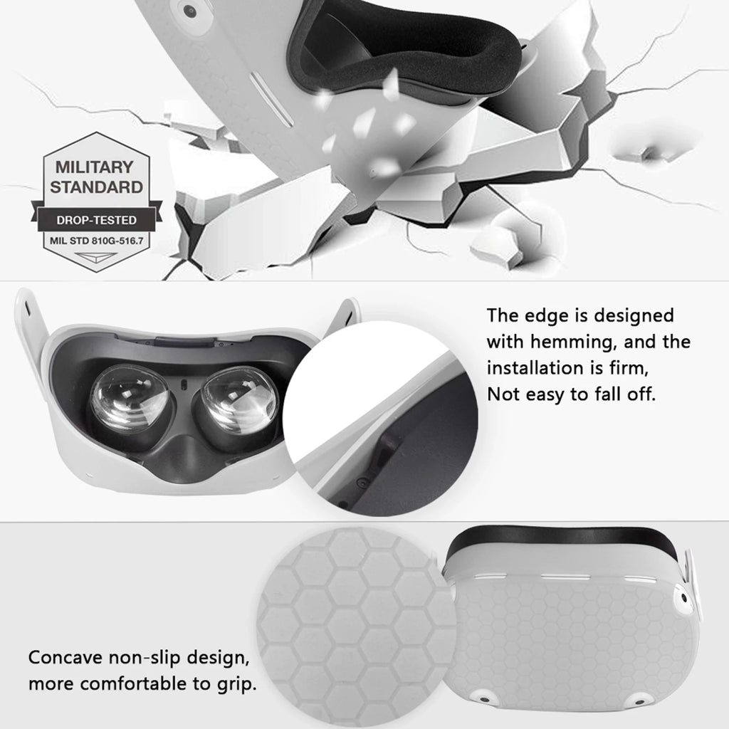 Silicone Protective Cover for Oculus Quest 2 VR Headset