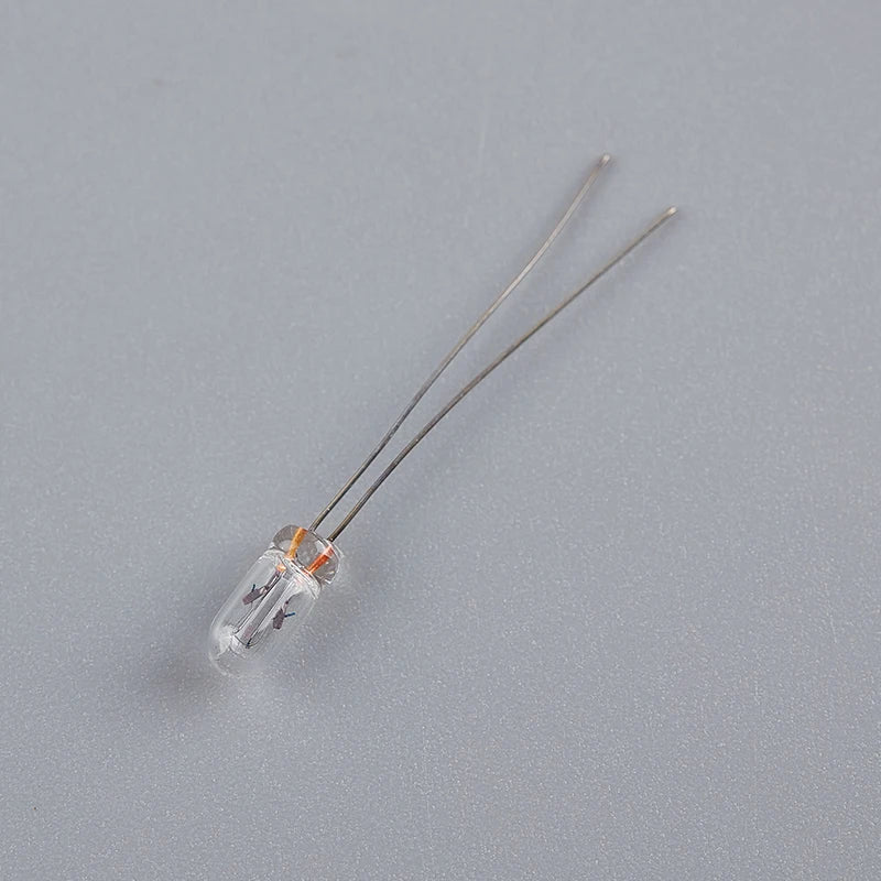 10pcs/lot Miniature 0.07A 3mm 4mm 5mm 3V/6V/9V/12V/24V Mini Lamp Light Bulb Edison Incandescent Filament Rice Oasis Select 4mm 9V