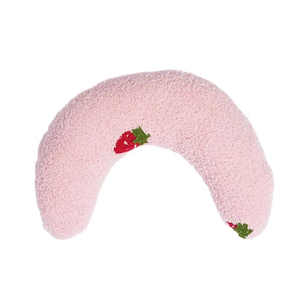 1Pcs Durable U-Shaped Cats Little Pillow Dog Sleeping Fair Neck Protector Deep Sleep Kitten Headrest for Cats Puppy Oasis Select Style 2