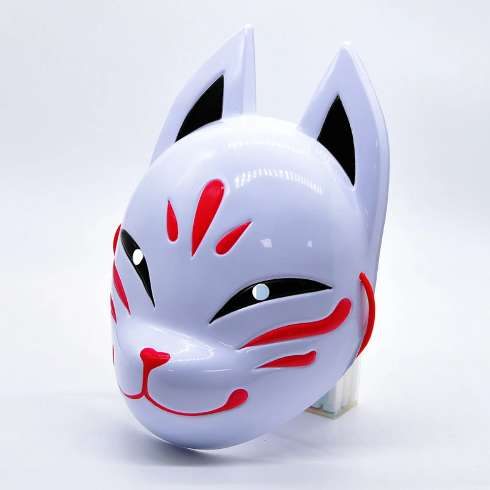 Fox Face Mask – Cosplay Animal Masquerade Halloween Costume