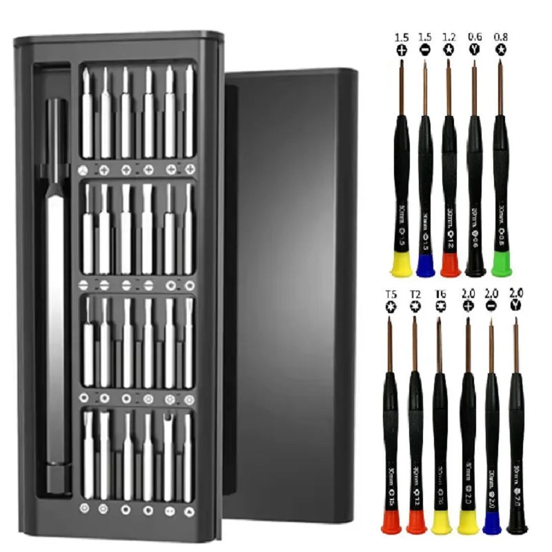53 in 1 Screwdriver Set Phillips Torx Hexagonal Flat Head Magnetic Screwdriver Head for iPhone For Smart Home PC Phone Repair Oasis Select