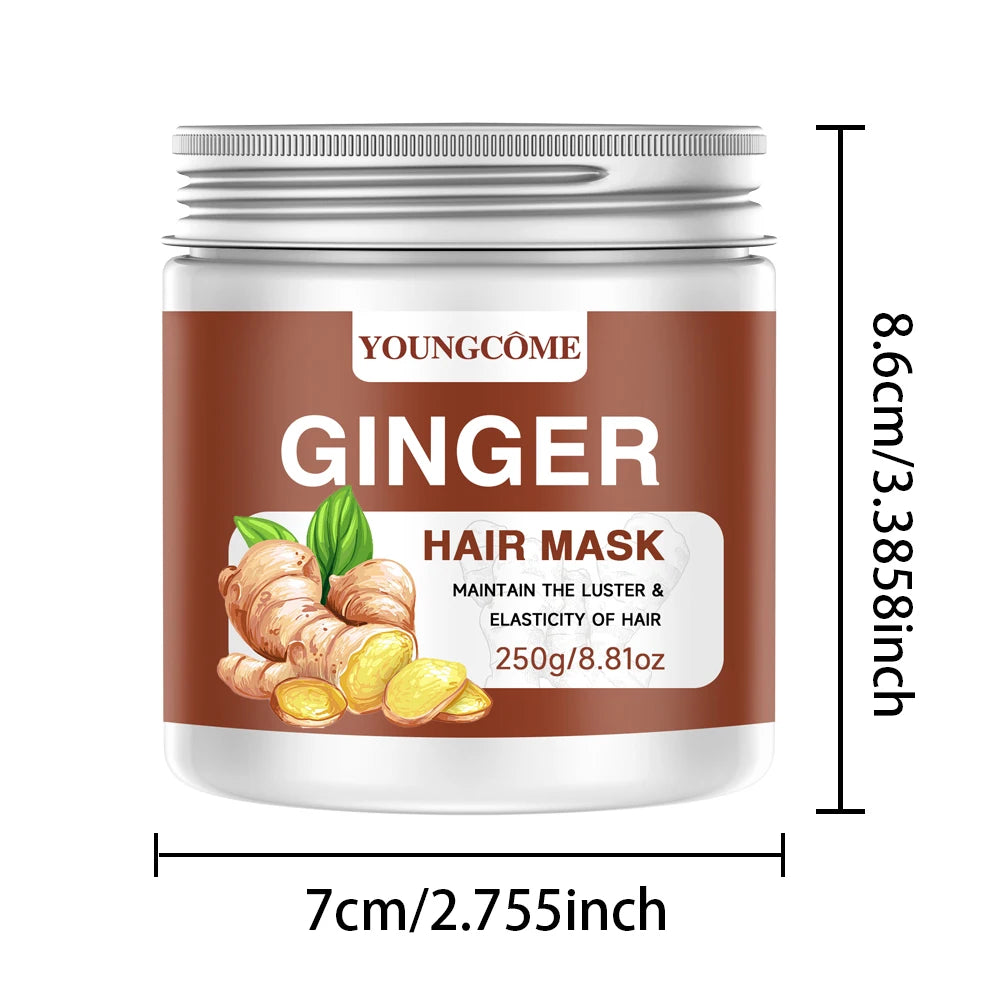 YOUNGCOME Ginger Hair Mask – Biotin & Keratin Deep Conditioner