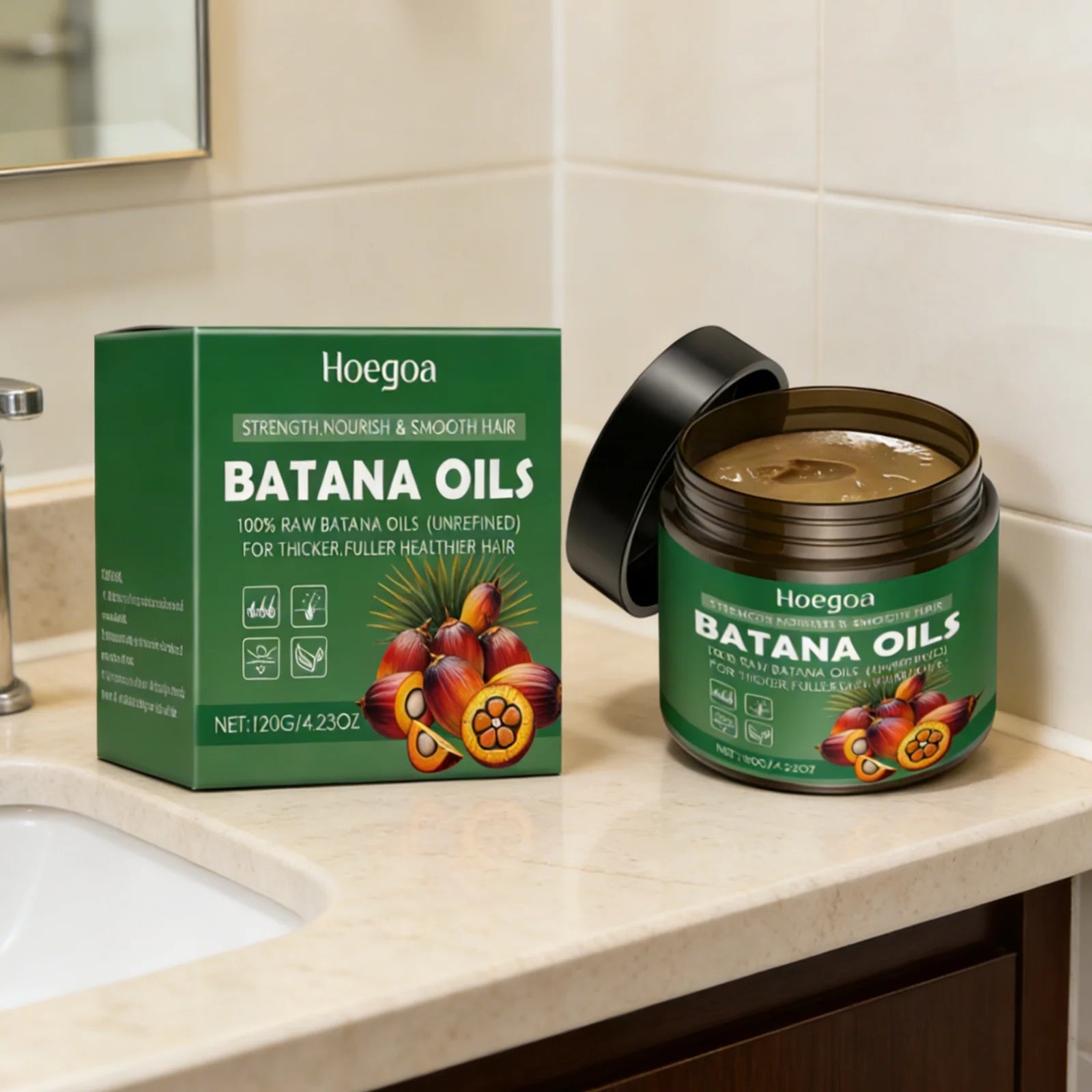 Hoegoa Batana Oil Hair Mask – Deep Repair & Moisture 120g Batana Oil Hair Mask Oasis Select