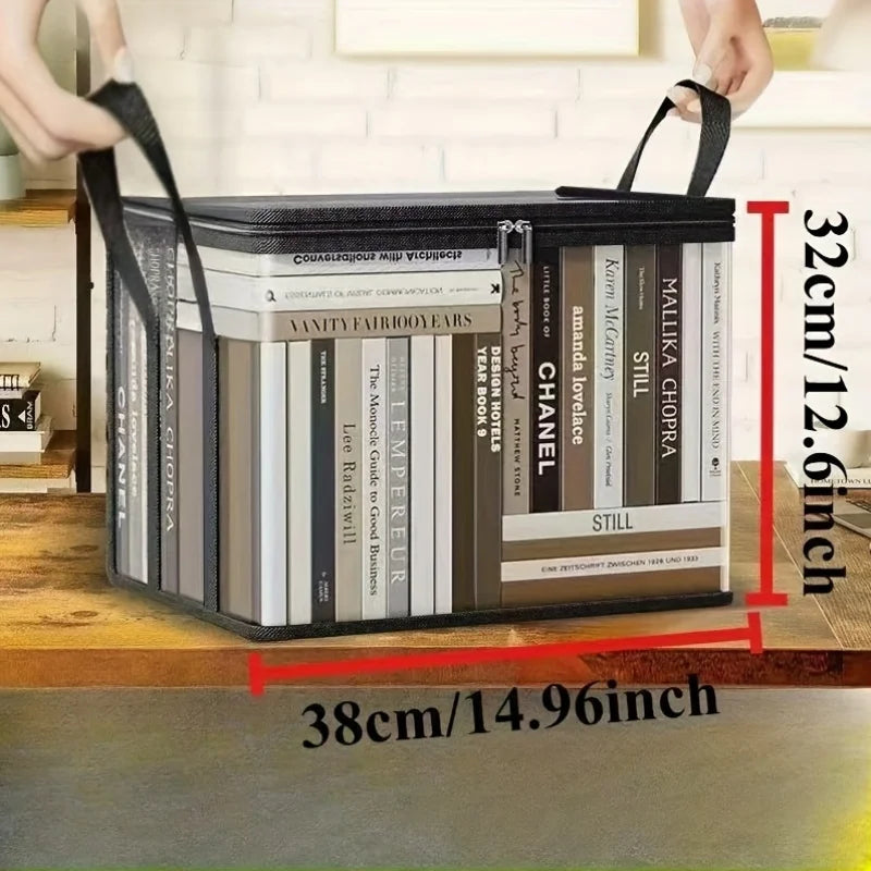 3PCS Heavy-duty Transparent Storage Box with Flip Cover - Space Saving Stackable Design, Suitable for Books, Clothing, Toys Oasis Select