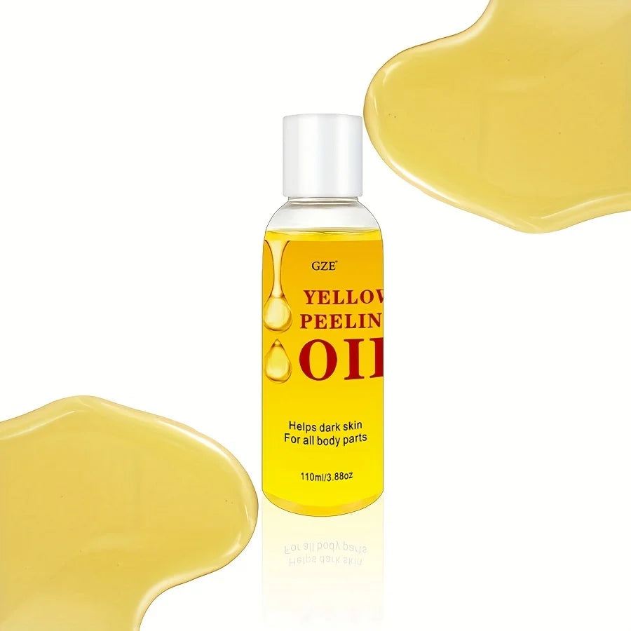 GZE Yellow Peeling Oil – Body & Face Exfoliator 110ml