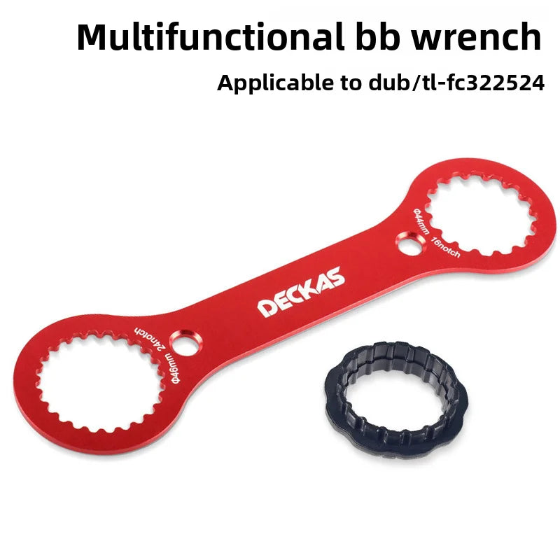 Aluminum alloy mid-axle wrench tool DUB/TL-FC32 25 24 multi-function BB wrench tool Oasis Select