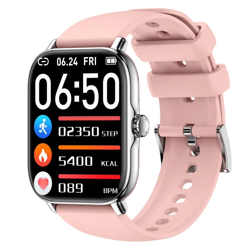 Smartwatch Message Reminder Waterproof 1.91-inch Smart Watch For Women/Men BT Call Sleep Heart Rate Monitoring Sports Music Oasis Select SVPIS