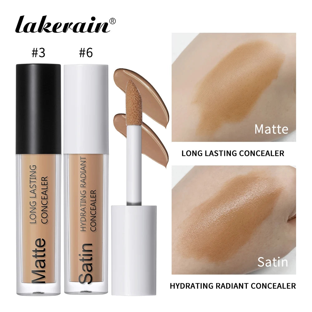 Makeup Face Concealer Hydrating & Moisturizing High Coverage Long Lasting Waterproof Liquid Base Eye Dark Circles Concealer Oasis Select