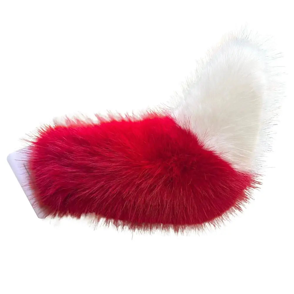 Car Rear Decorative Tail Plush Tail Ornament Motorcycle Plush Tail Decoration Accessories Easy To Use For Backpack Luggage Oasis Select H