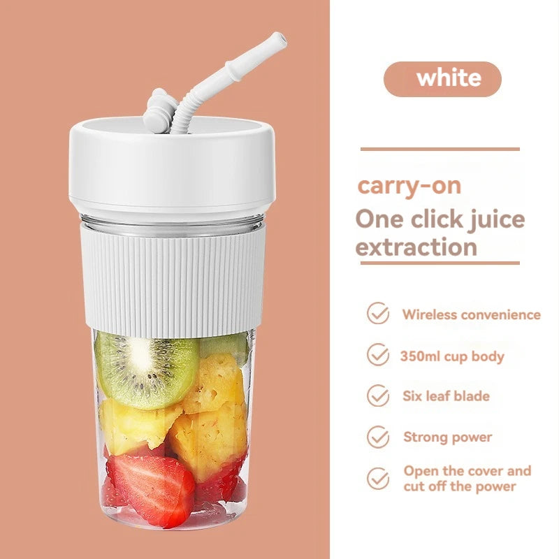 Wireless Mini Portable Blender Bottle – Smoothie & Juice Mixer