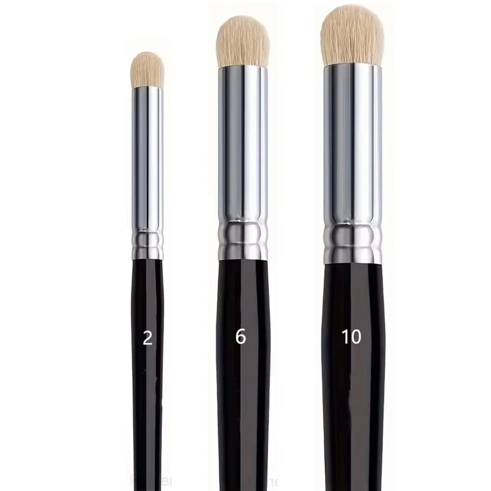 Drybrush Paint Brushes ,Nylon Hair Detail Brushes for Model Oil Watercolor Face Acrylic Painting,Acrylic Paint Brushes Professio Oasis Select Black Wool2610