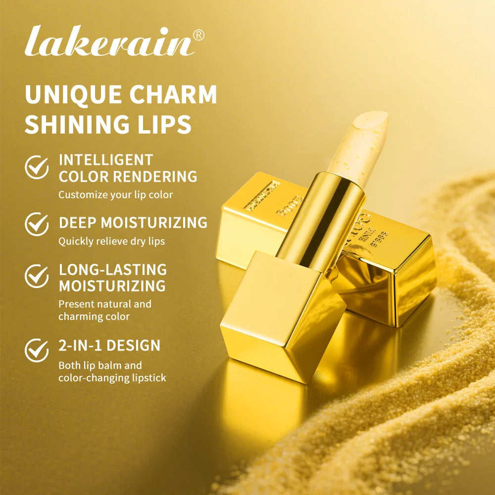 Lakerain Color Changing Lipstick Long Lasting Moisturizing Nourishing Lips Plumper Waterproof Makeup Lip Care Cosmetics Oasis Select