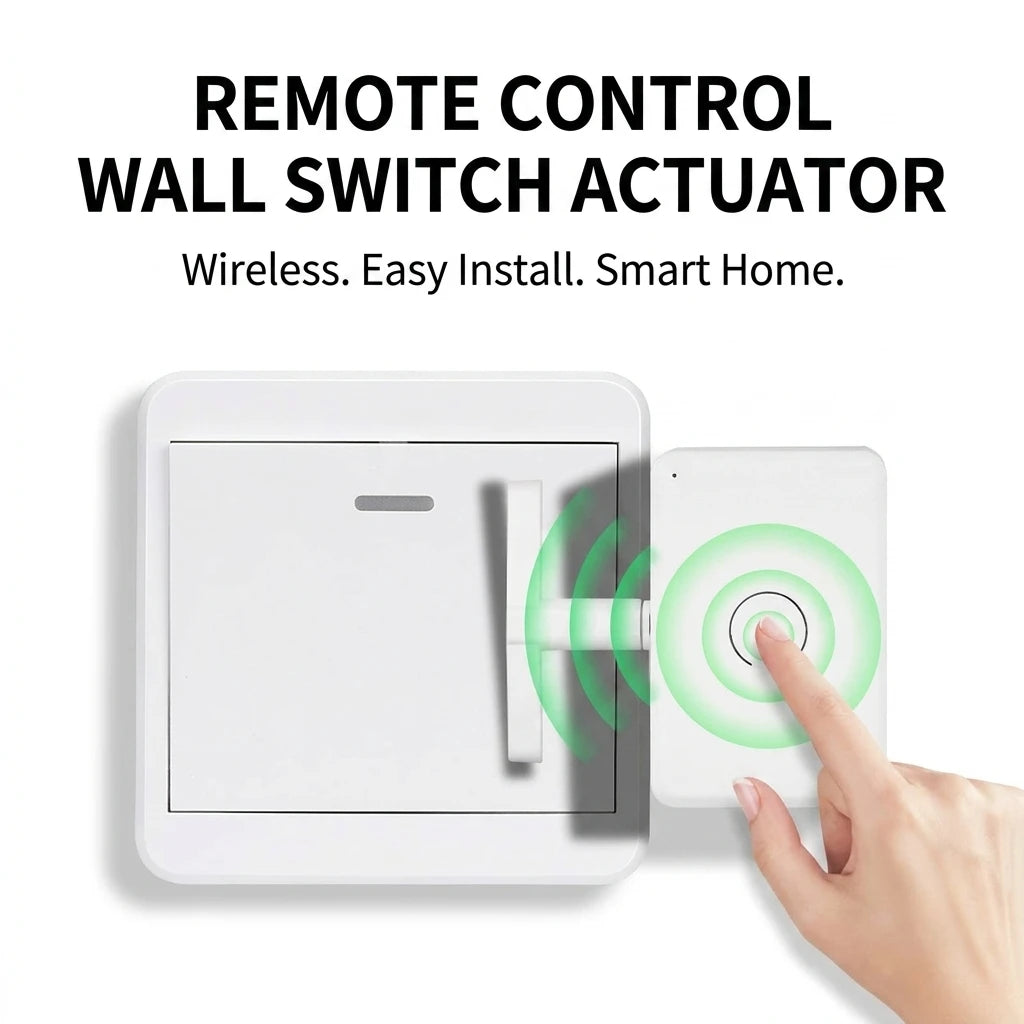 Wireless Remote Control Switch Automatic Button Pusher Lazy ON/OFF Controller for Lights And Tools No Wiring Needed Oasis Select