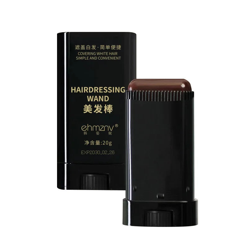 Temporary Hair Color Stick with Comb | Root Touch-Up & Gray Cover