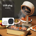 Portable Desktop Range Hood USB Smoke Extractor – BBQ & Hot Pot