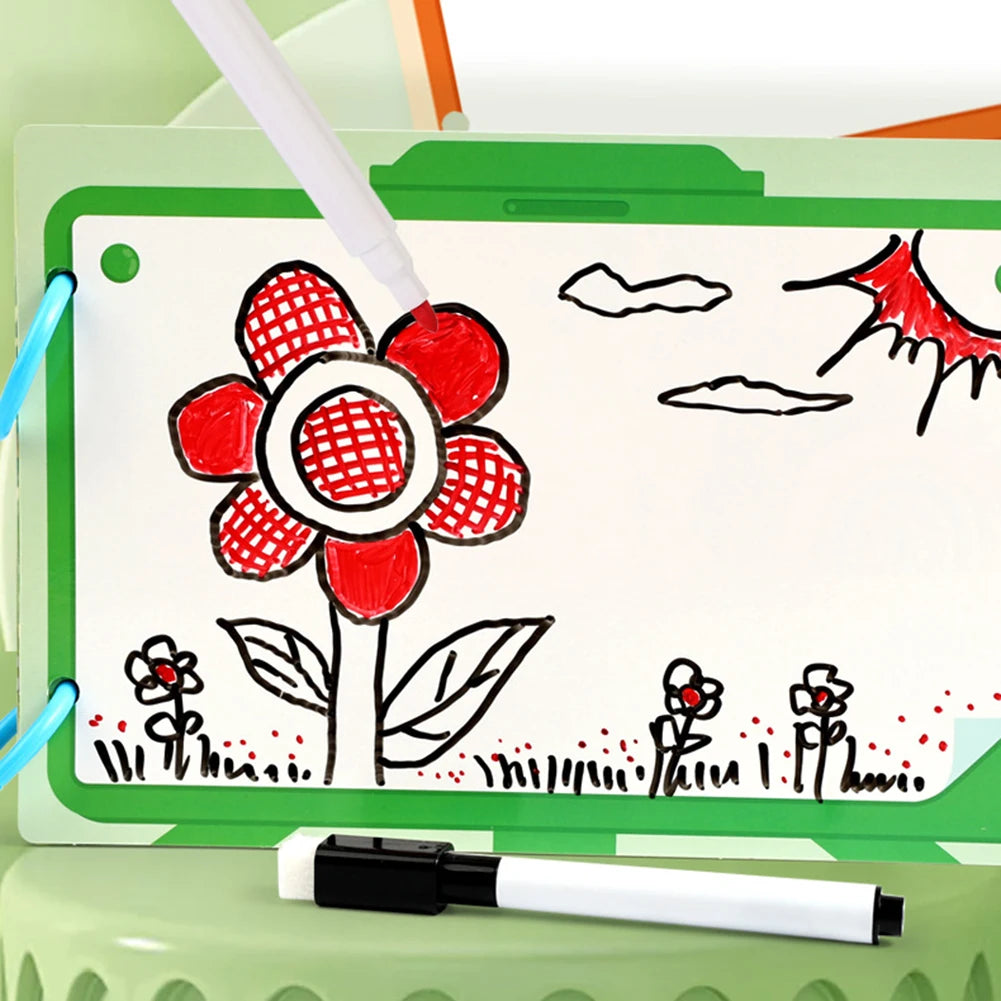 Write & Wipe Pen Control Activity Book for Toddlers & Kids