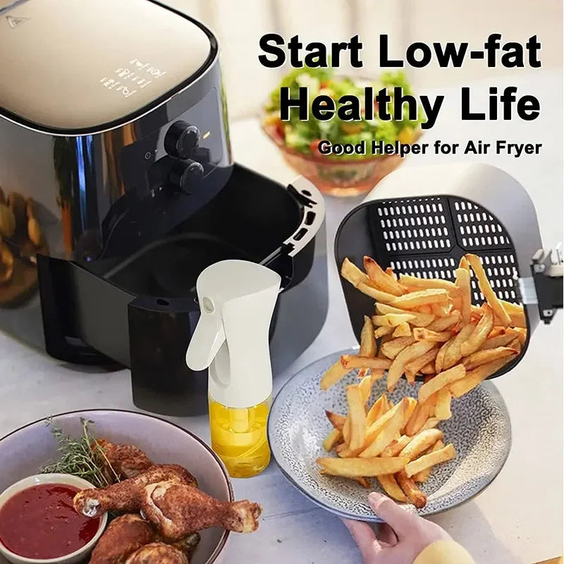 200\300\500ml Kitchen Oil Spray Bottle Olive Acid Sprayer for Cooking BBQ Baking Oil Dispenser Nebulizer Accessories Gadget Oasis Select