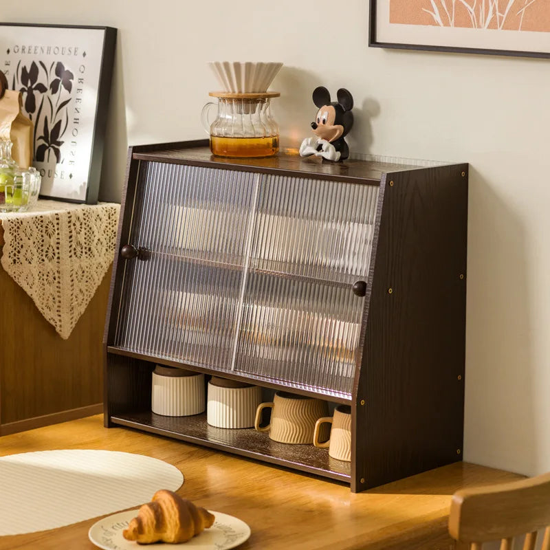 Dust cup holder, desktop water cup, teacup, tea set rack, coffee cup dining table, cup storage, side cabinet rack Oasis Select