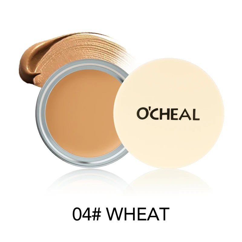 Long Lasting Full Coverage Concealer Cream Waterproof Tattoo Cover Dark Circle Liquid Foundation Contouring Makeup Cosmetics Oasis Select 04 WHEAT