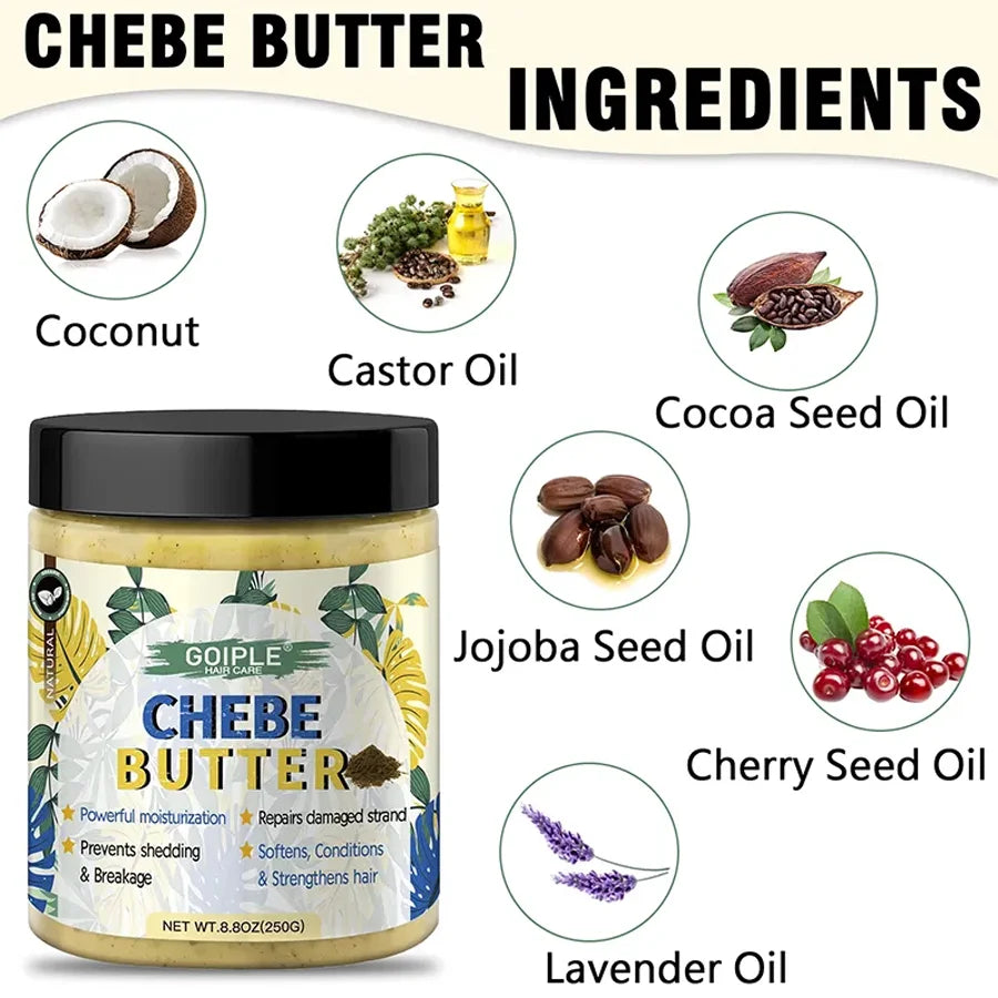 GOIPLE Chebe Hair Conditioner Oil Butter & Powder | Deep Moisture Hair Conditioner Oasis Select