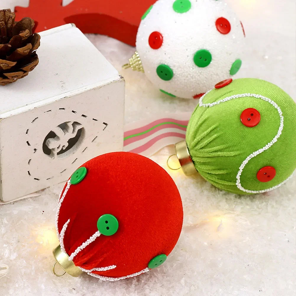 For Christmas Tree Decorative Balls Christmas Ball Set Blue Easy Hang Christmas Decorations Festive Atmosphere Oasis Select