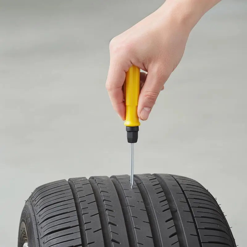 Puncture Repair Kit For Car Vacuum Tire Repair Screws, Quick Fix Self-Service Tire Repair Nails For Flat Tires With Screwdriver Oasis Select