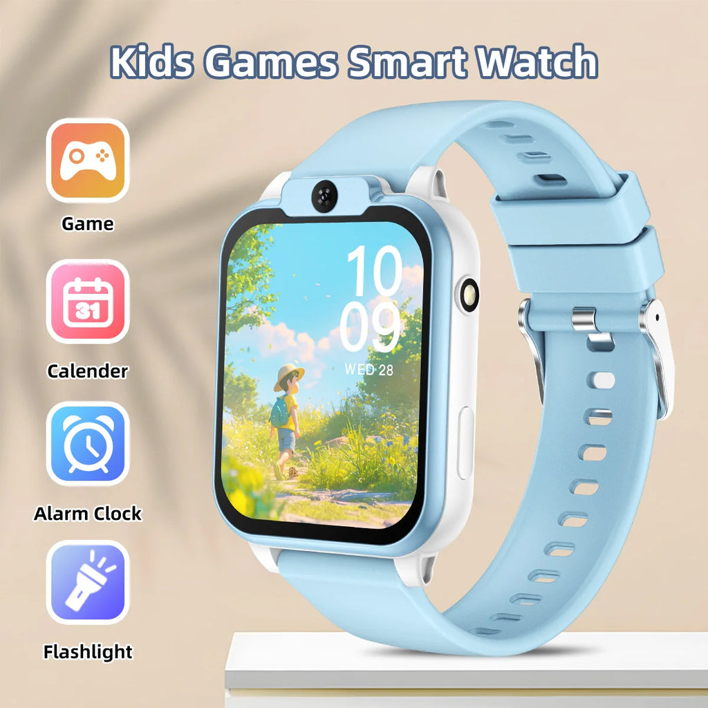 Kids Smart Watch with Camera, Games & 24 Languages | SIMSONLAB
