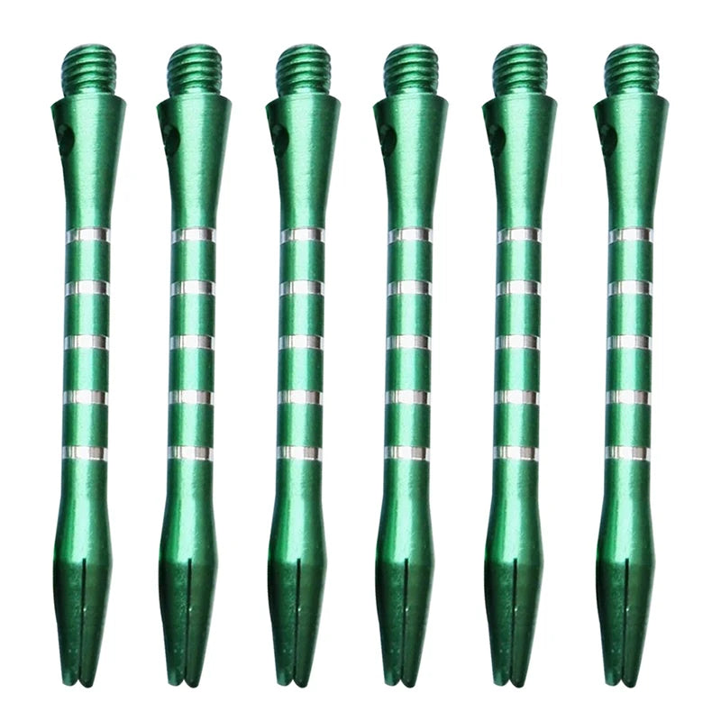 6Pcs Aluminum Throwing Darts 53mm Short Five-line Metal Darts Rod Thread Darts Darts Accessories Indoor Darts Sport Oasis Select F