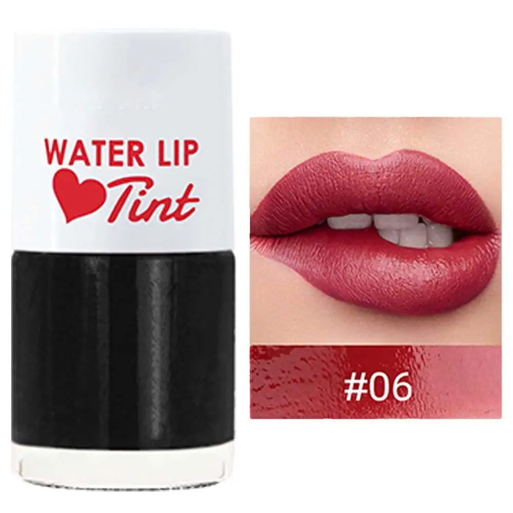 Dyeing Liquid Lipstick Matte Water Lip Stain Lips&Cheek Blush Waterproof Long-lasting Red Pink LipTint Women Cosmetics 6 Colors Oasis Select 06 China Mainland