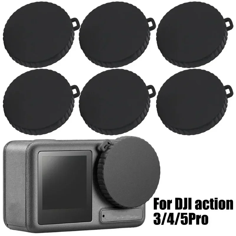 Silicone Lens Cap for DJI Osmo Action 3 4 5 Pro | Dustproof