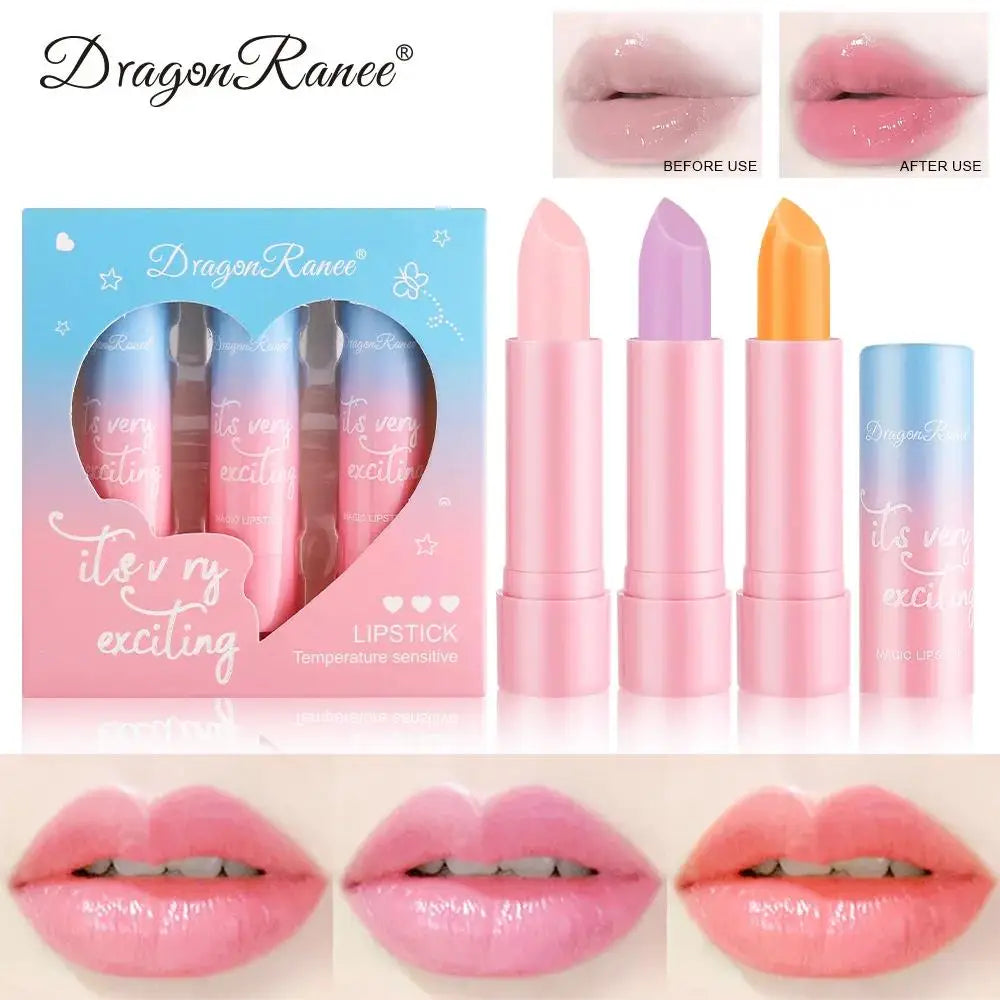 Dragon Ranee 3-Piece Moisturizing Lip Balm Set | Long Lasting