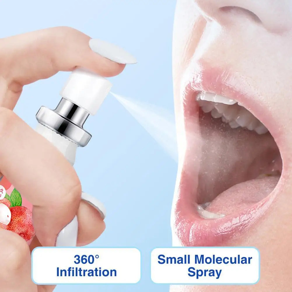 Breath Freshener Spray Fruity Flavor Lychee Watermelon 0 Sucrose 0 Alcohol 0 Preservatives Oral Care Products Breath Freshener Oasis Select