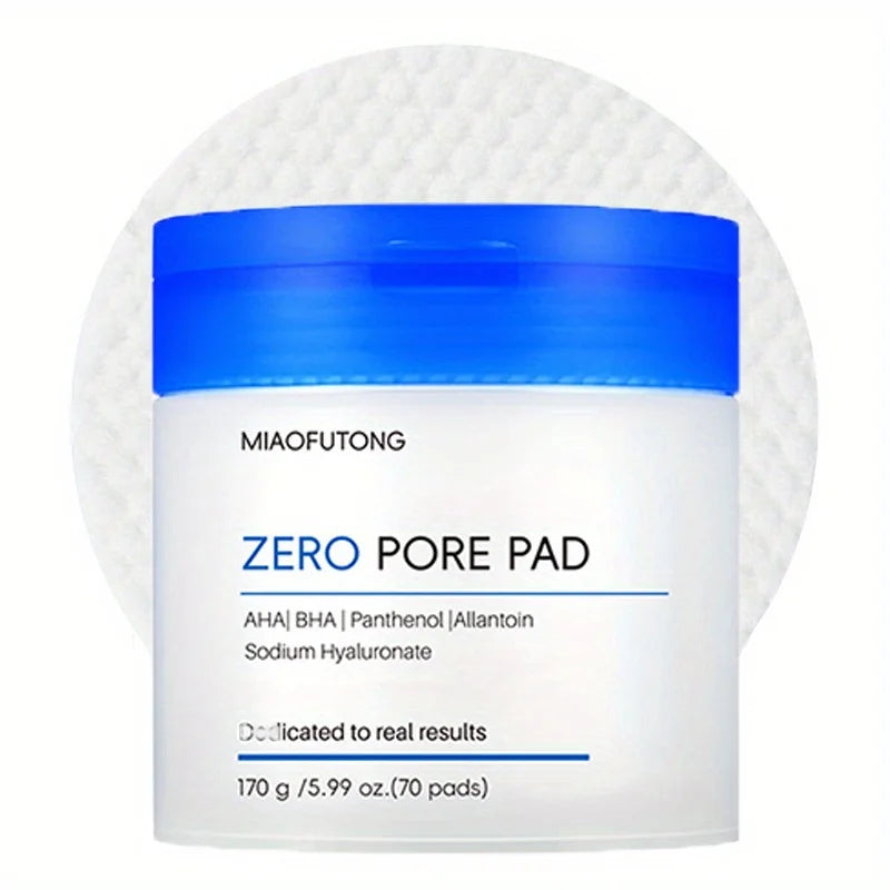 70PCS hyaluronic acid cleansing and makeup remover pads, cotton pad makeupremover pads, gently clean and remove makeupmoisturize Oasis Select