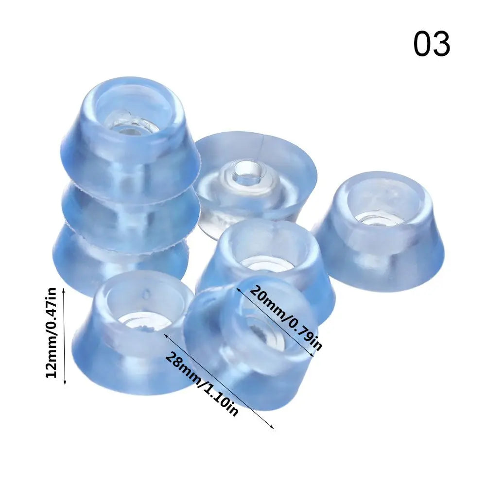 Clear Non-noise Silicone Pads Non-Slip Covers Floor Protector Rubber Furniture Leg Furniture Feet Table Chair Feet Cap Oasis Select 3